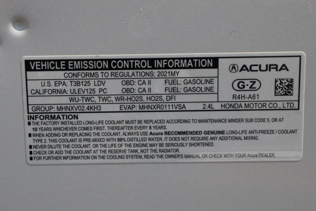 2021 Acura ILX Technology & A-Spec Packages