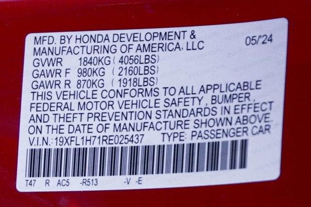 2024 Honda Civic EX-L