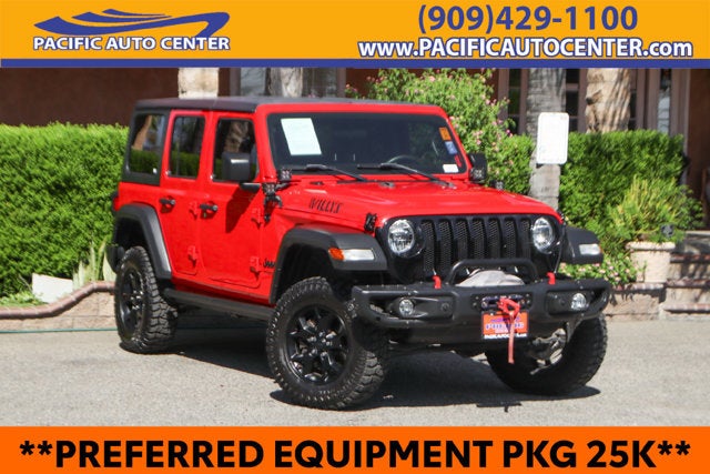 2021 Jeep Wrangler Unlimited Willys