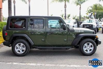 2022 Jeep Wrangler Unlimited Sport S