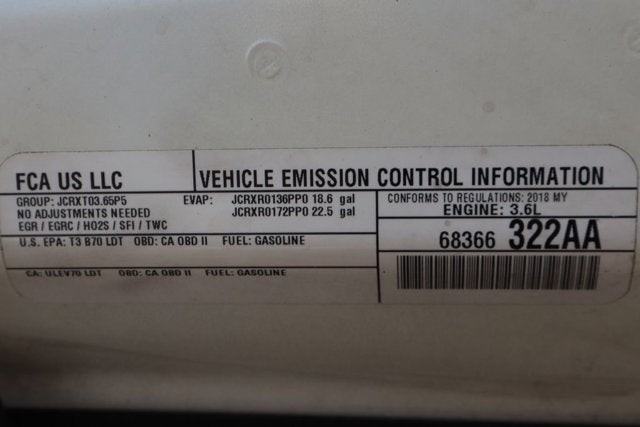 2018 Jeep WRANGLER UNLIMITED Sport S