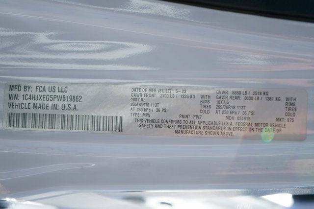 2023 Jeep Wrangler Sahara