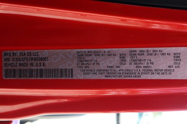 2021 Jeep Wrangler Unlimited Rubicon