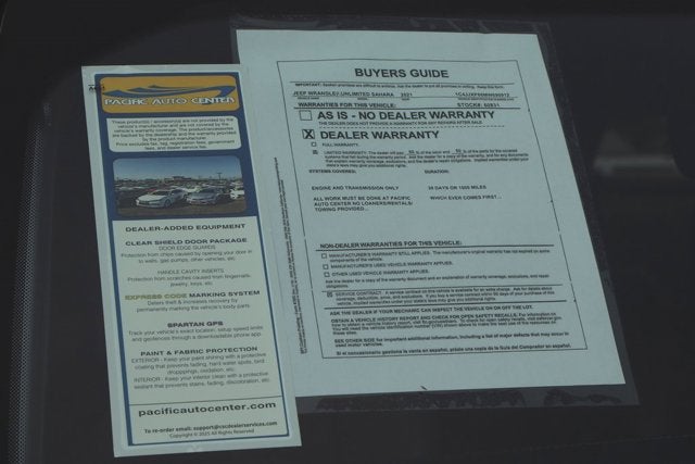 2021 Jeep Wrangler Unlimited Sahara 4xe