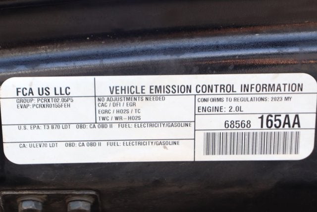 2023 Jeep Wrangler Sahara 4xe