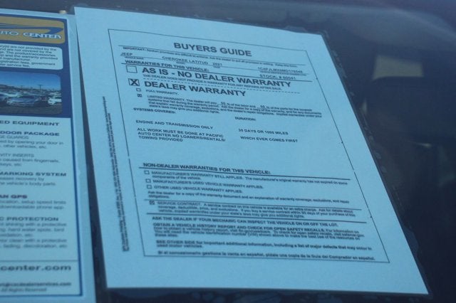 2021 Jeep Cherokee Latitude Lux