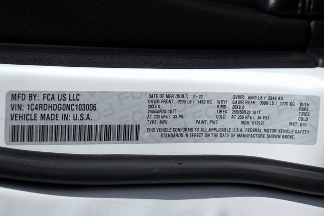 2022 Dodge Durango GT Plus