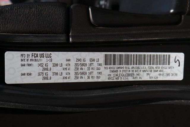 2018 Jeep Grand Cherokee Altitude