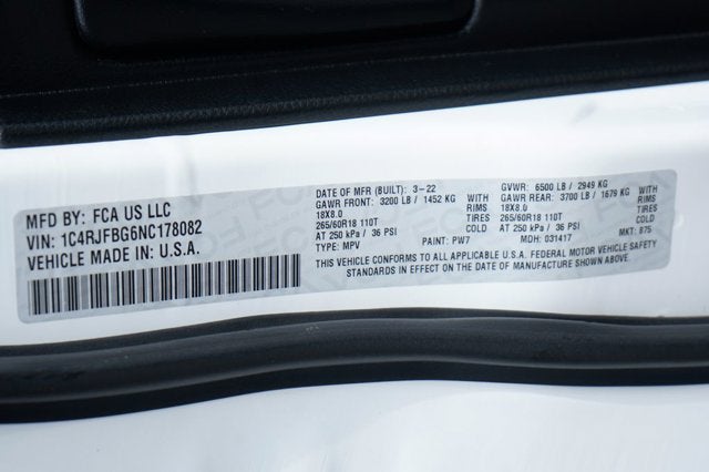 2022 Jeep Grand Cherokee WK Limited