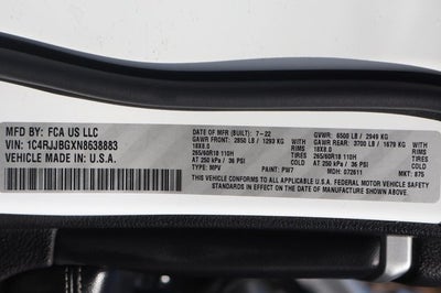 2022 Jeep Grand Cherokee L Limited