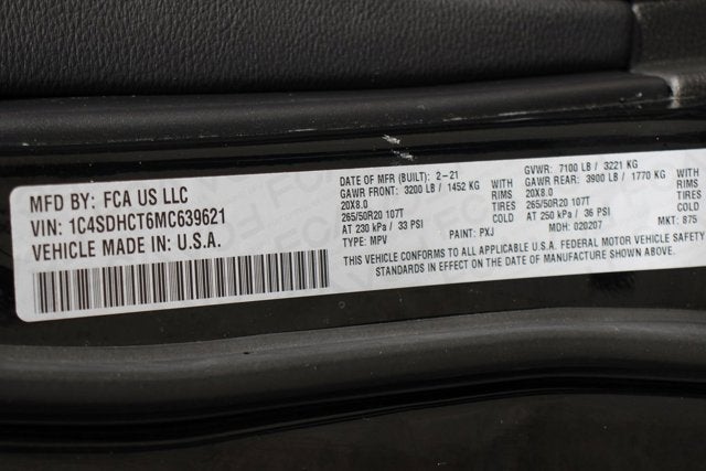 2021 Dodge Durango R/T