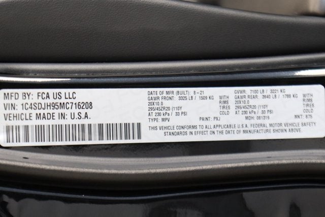 2021 Dodge Durango SRT Hellcat
