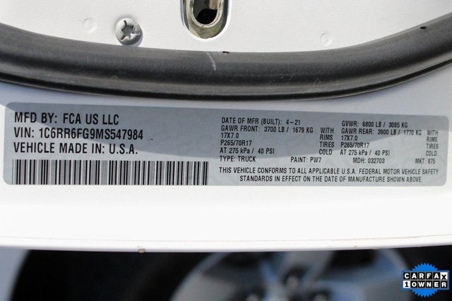 2021 RAM 1500 Classic Tradesman