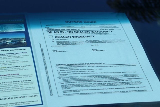 2018 RAM 1500 Express