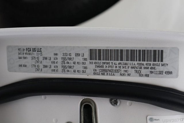 2016 RAM 1500 Tradesman