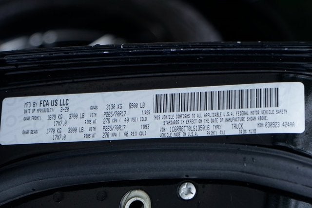 2020 RAM 1500 Classic SLT