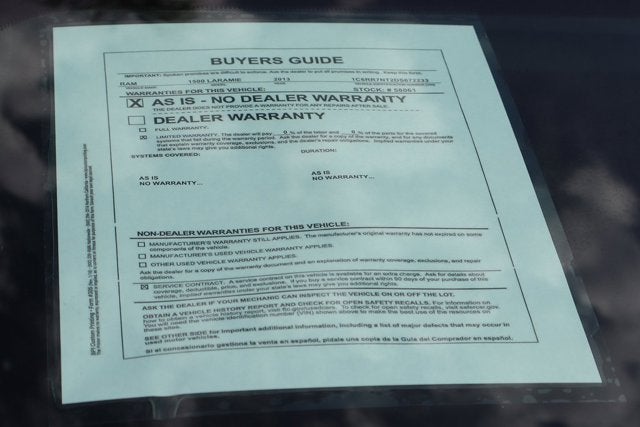 2013 RAM 1500 Laramie