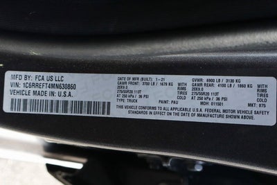 2021 RAM 1500 Big Horn/Lone Star