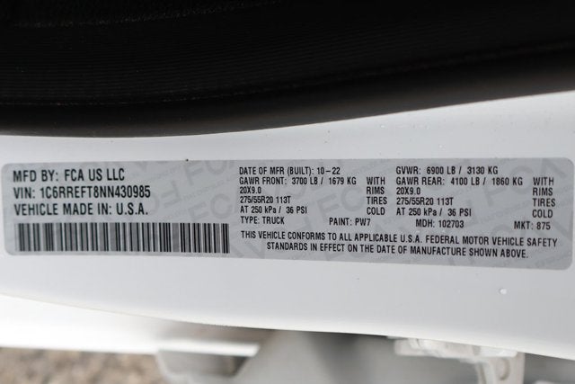 2022 RAM 1500 Big Horn/Lone Star