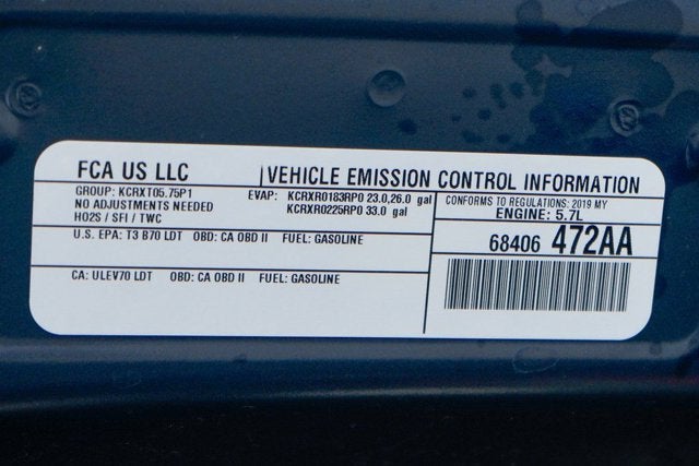 2019 RAM 1500 Laramie