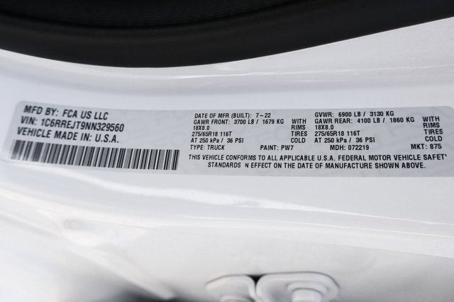 2022 RAM 1500 Laramie