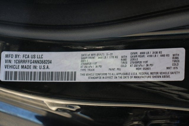 2022 RAM 1500 Big Horn/Lone Star