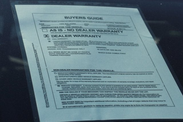 2023 RAM 1500 Big Horn/Lone Star