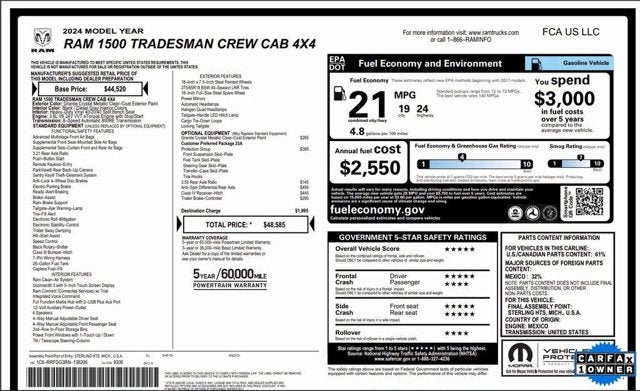 2024 RAM 1500 Tradesman