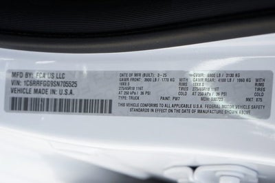 2025 RAM 1500 Tradesman