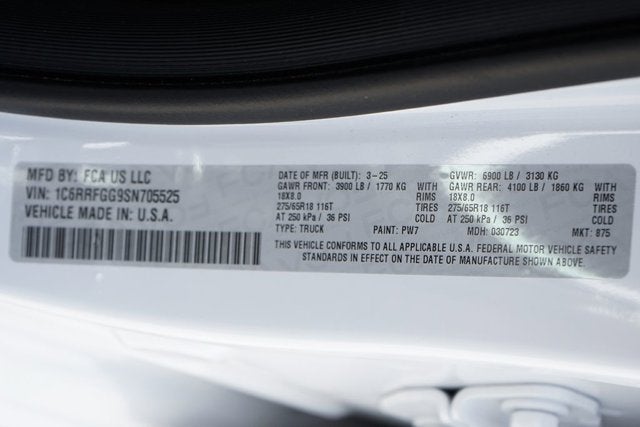 2025 RAM 1500 Tradesman
