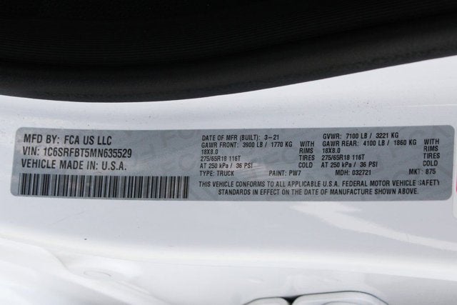 2021 RAM 1500 Big Horn/Lone Star