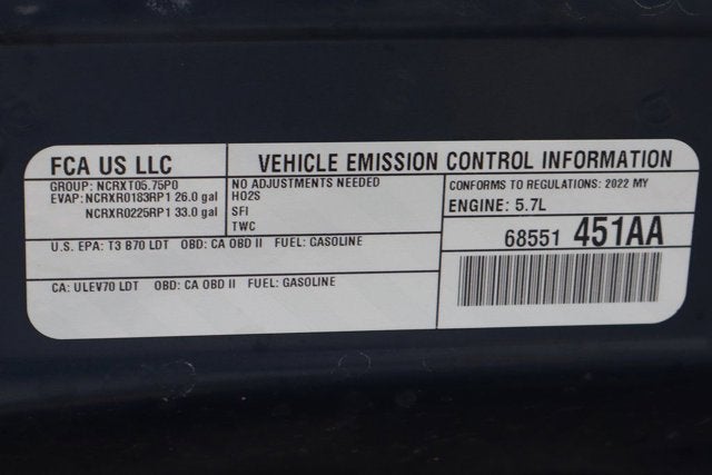 2022 RAM 1500 Laramie