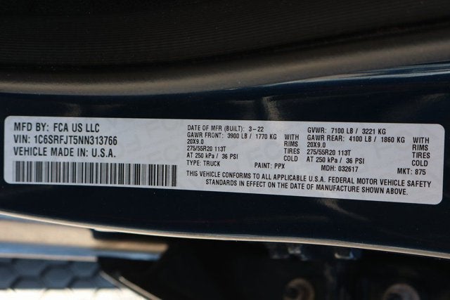 2022 RAM 1500 Laramie