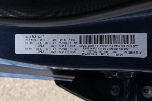 2020 RAM 1500 Laramie