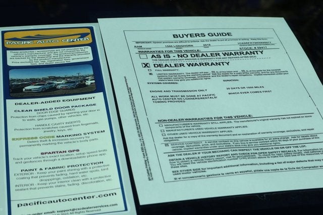 2019 RAM 1500 Laramie Longhorn