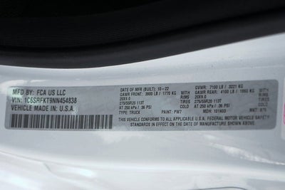 2022 RAM 1500 Laramie Longhorn