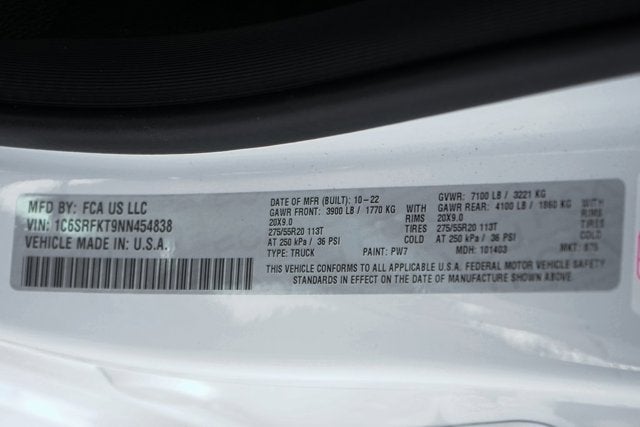 2022 RAM 1500 Laramie Longhorn