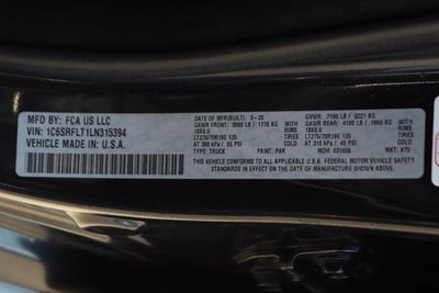 2020 RAM 1500 Rebel