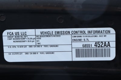 2022 RAM 1500 Rebel