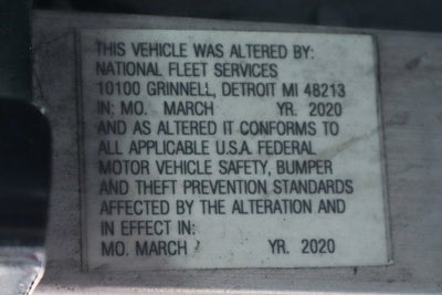 2020 Ford F-59 Commercial Base