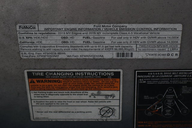 2019 Ford F-59 Commercial Base
