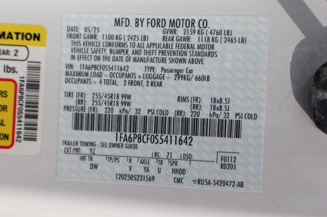 2025 Ford Mustang GT