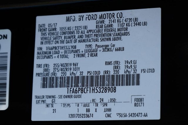 2017 Ford Mustang GT