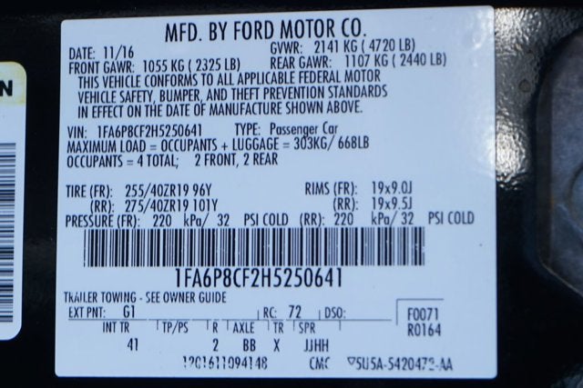 2017 Ford Mustang GT Premium