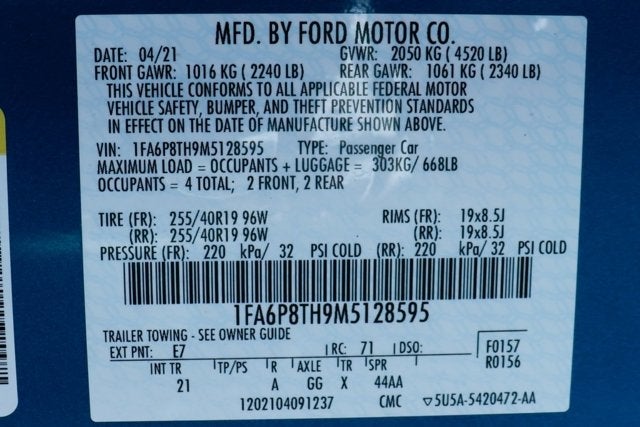 2021 Ford Mustang EcoBoost