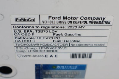 2020 Ford Mustang EcoBoost