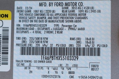 2025 Ford Mustang EcoBoost