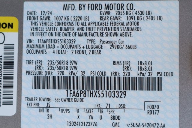 2025 Ford Mustang EcoBoost