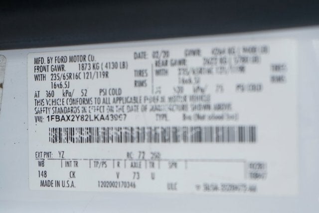 2020 Ford Transit-350 XLT