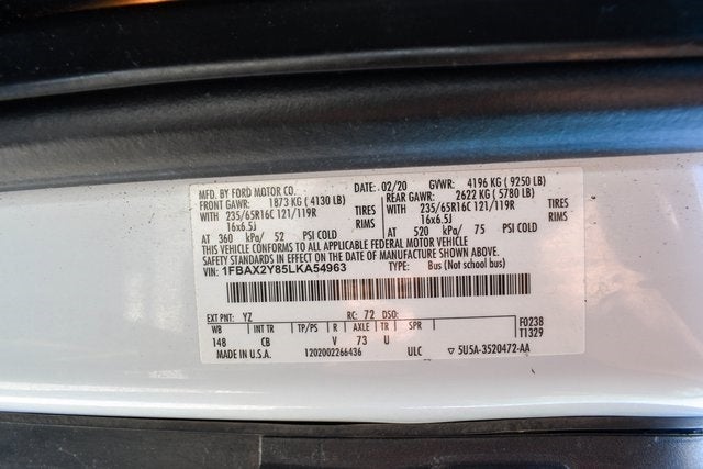 2020 Ford Transit-350 XLT